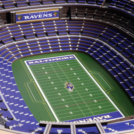 Baltimore Ravens 25 Layer Stadium Art