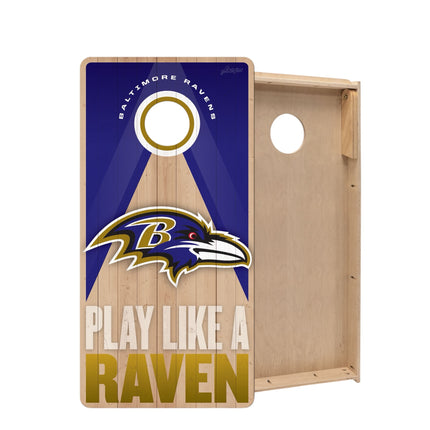 Baltimore Ravens Cornhole Boards 2x4 Slogan Series