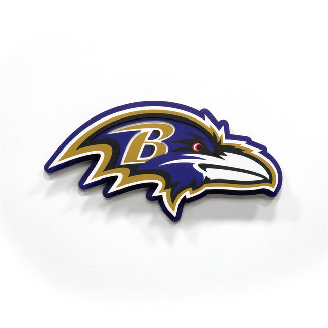 Baltimore Ravens 3DX Die Cut Logo