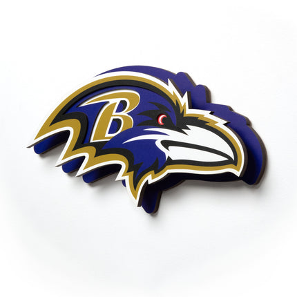 Baltimore Ravens 3DX Die Cut Logo