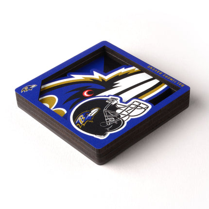 Baltimore Ravens 3D Logo Series Magnet