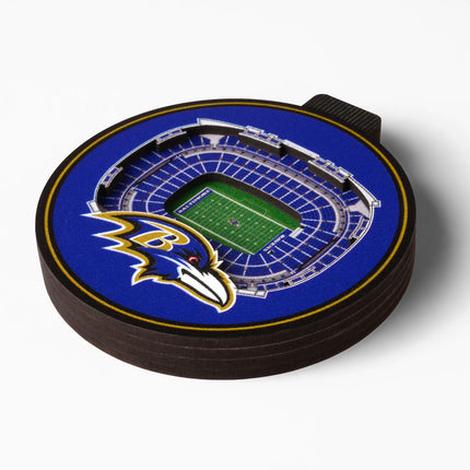 Baltimore Ravens 3D StadiumView Ornaments