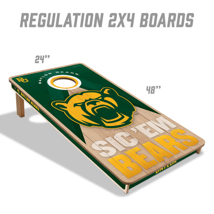 Baylor Bears 2x4 Slogan Series Cornhole Boards