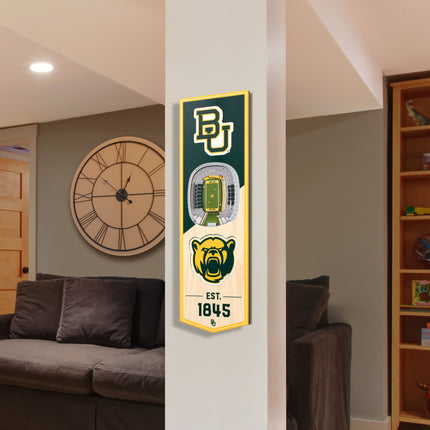 Baylor Bears 3D Stadium 6x19 Banners