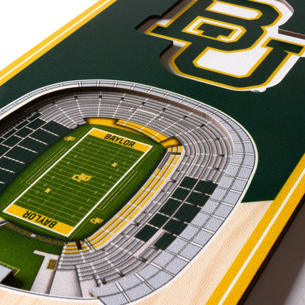 Baylor Bears 3D Stadium 6x19 Banners