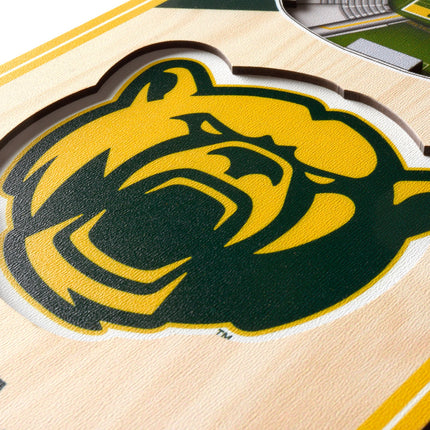 Baylor Bears 3D Stadium 6x19 Banners