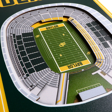 Baylor Bears 8x32 3D Stadium Banner