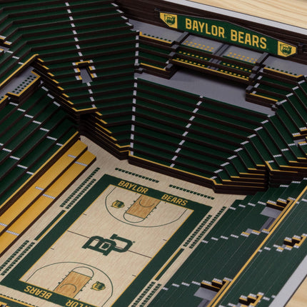 Baylor Bears 25-Layer StadiumViews 3D Wall Art