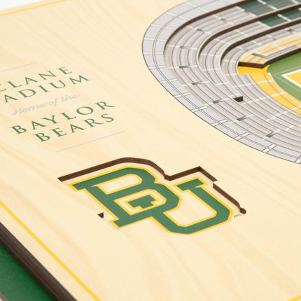 Baylor Bears 5-Layer 3D StadiumView Wall Art