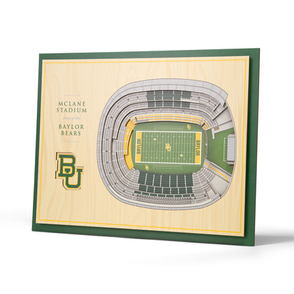 Baylor Bears 5-Layer 3D StadiumView Wall Art