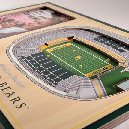Baylor Bears 3D StadiumView Picture Frame