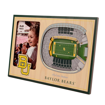 Baylor Bears 3D StadiumView Picture Frame
