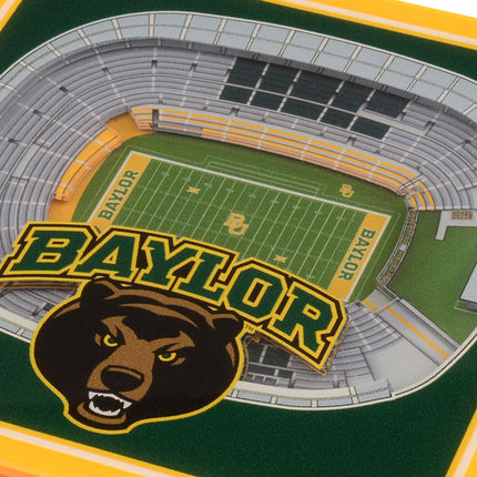 Baylor Bears 3D Stadium View Coasters