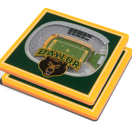 Baylor Bears 3D Stadium View Coasters