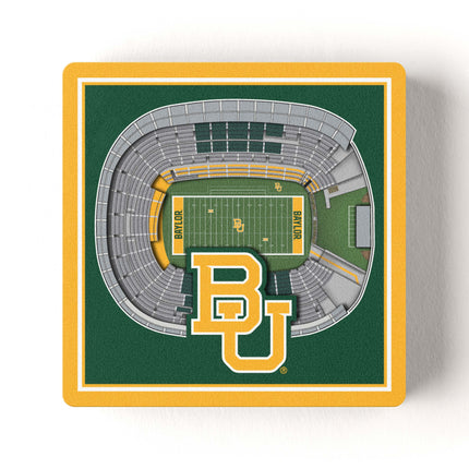 Baylor Bears 3D StadiumView Magnets