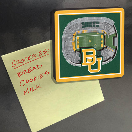 Baylor Bears 3D StadiumView Magnets