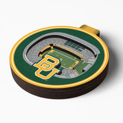 Baylor Bears 3D StadiumView Ornaments
