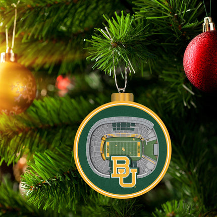 Baylor Bears 3D StadiumView Ornaments