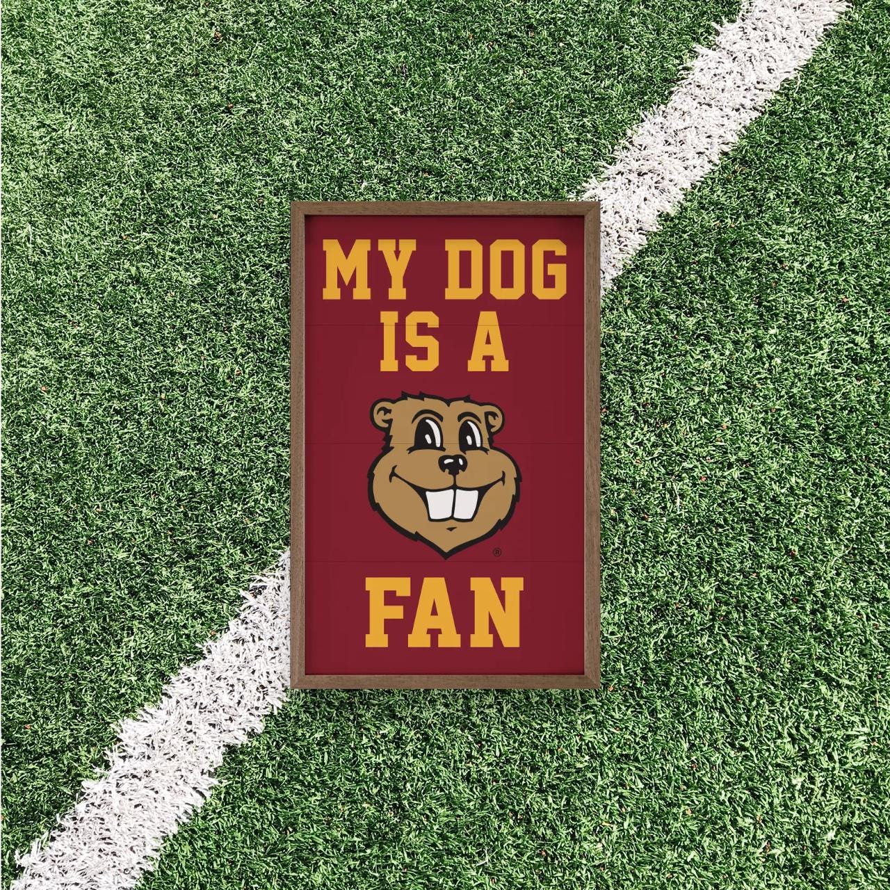 Minnesota Gophers  Artwork Vertical | Minnesota Gophers Wall Art (Officially Licensed) Vertical Wide