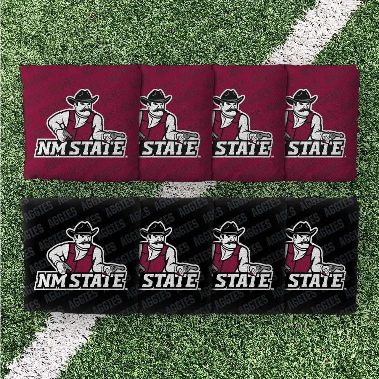 New Mexico State Aggies Cornhole Boards 2x4 (Officially Licensed)