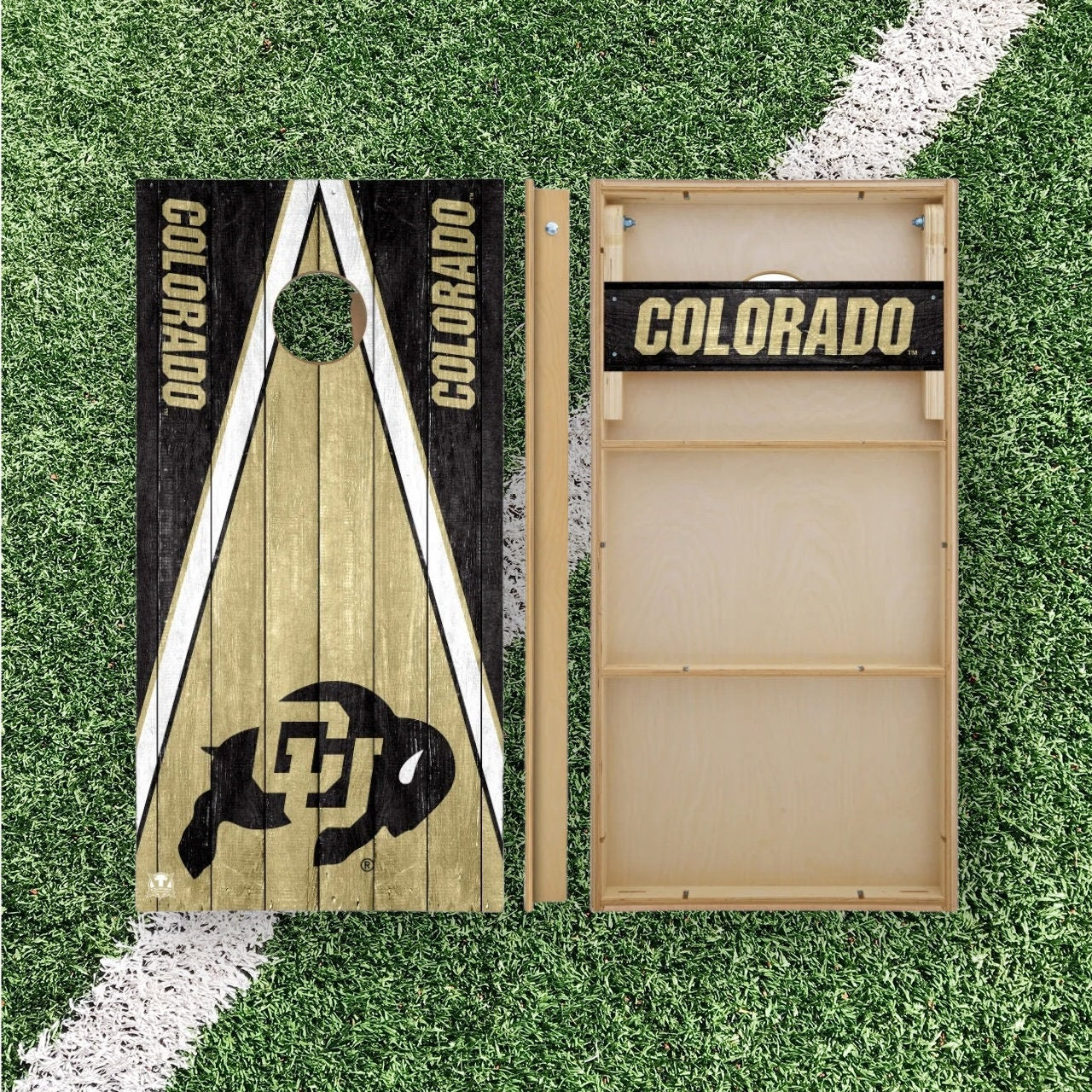 Colorado Buffaloes Cornhole Boards 2x4 | Officially Licensed