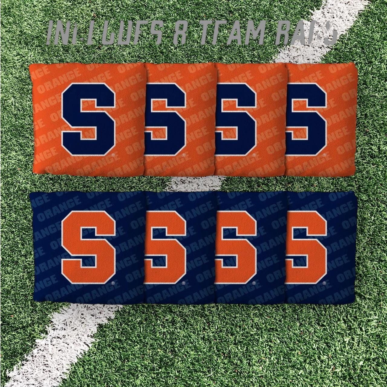 Syracuse Orange Cornhole Boards 2x4 (Officially Licensed)