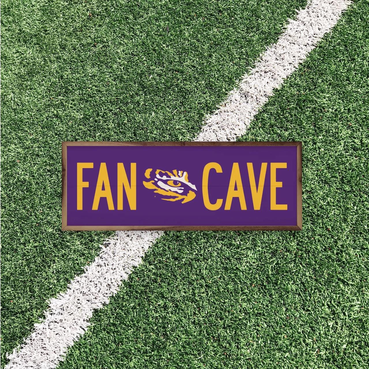 LSU Tigers Artwork | LSU Tigers Wall Art (Officially Licensed) Rectangle