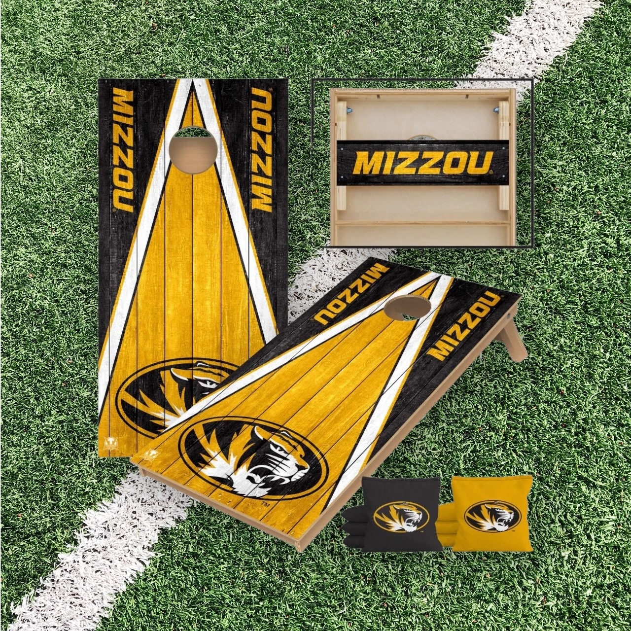 Missouri Tigers Cornhole Boards 2x4 | Officially Licensed