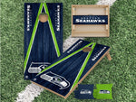 Load image into Gallery viewer, Seattle Seahawks Cornhole Boards 2x4 | Officially Licensed
