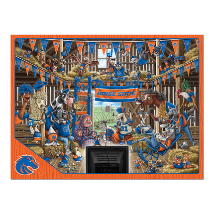 Boise State Broncos Barnyard Fans Puzzle - 500 PC