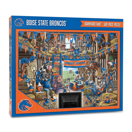 Boise State Broncos Barnyard Fans Puzzle - 500 PC