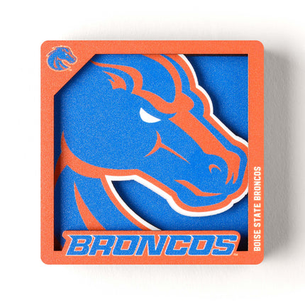 Boise State Broncos 3D Logo Series Magnet