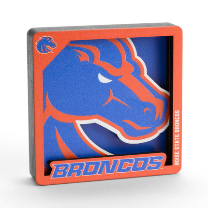 Boise State Broncos 3D Logo Series Magnet
