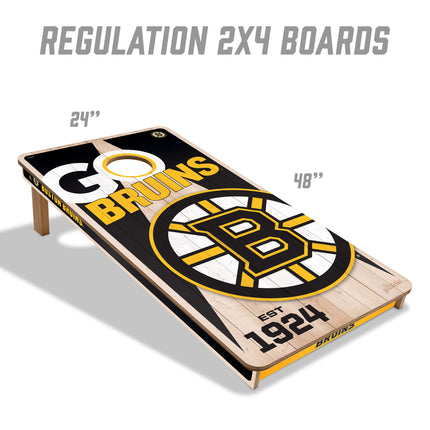 Boston Bruins 2x4 Cornhole