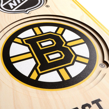 Boston Bruins 8x32 3D Stadium Banner