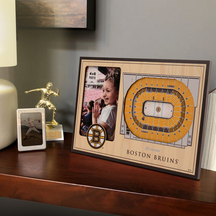 Boston Bruins 3D StadiumView Picture Frame