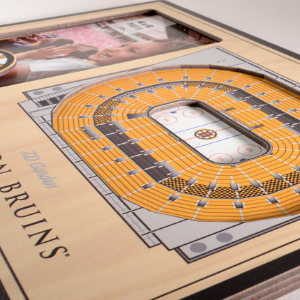Boston Bruins 3D StadiumView Picture Frame