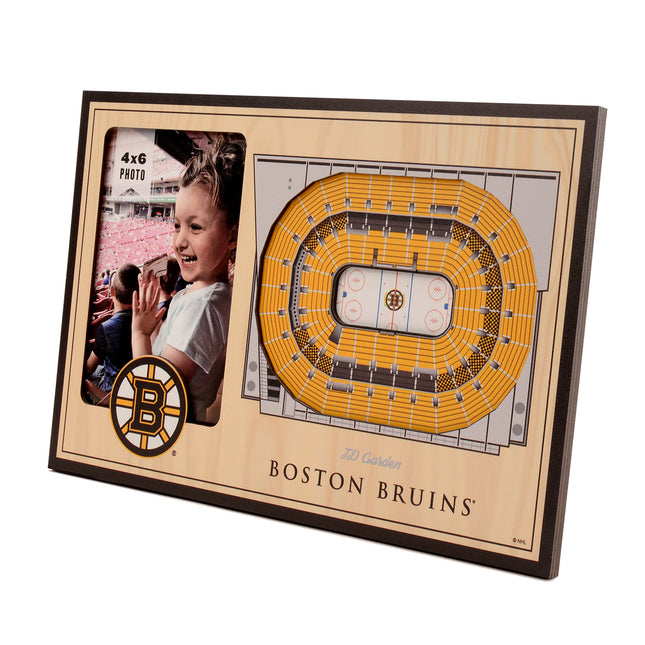 Boston Bruins 3D StadiumView Picture Frame
