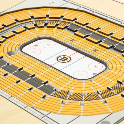 Boston Bruins 5-Layer 3D StadiumView Wall Art