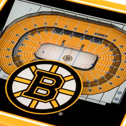 Boston Bruins 3D Stadium View Coasters