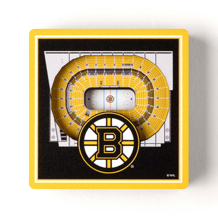 Boston Bruins 3D StadiumView Magnets