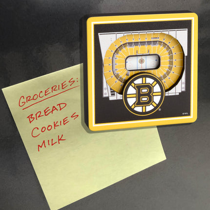 Boston Bruins 3D StadiumView Magnets