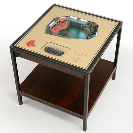 Boston Red Sox 25-Layer StadiumView End Table