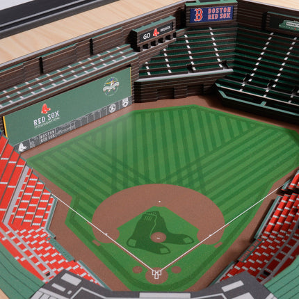 Boston Red Sox 25 Layer Stadium Art