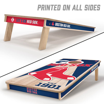 Boston Red Sox Cornhole Boards 2x4