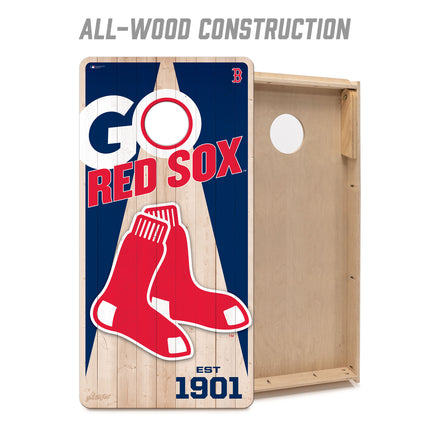 Boston Red Sox Cornhole Boards 2x4