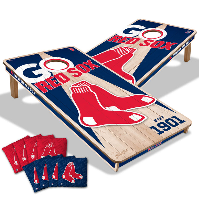 Boston Red Sox Cornhole Boards 2x4