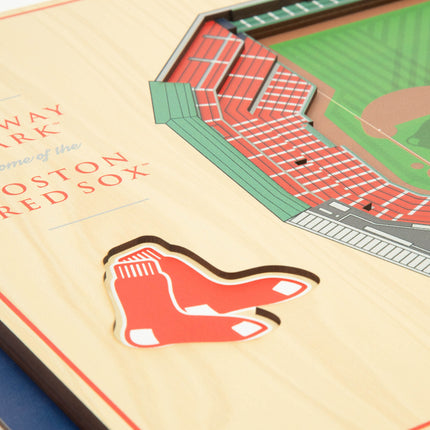 Boston Red Sox 5-Layer 3D StadiumView Wall Art