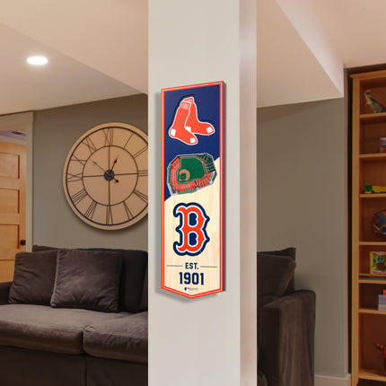 Boston Red Sox 3D Stadium 6x19 Banners