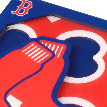 Boston Red Sox 3D Logo Series Coasters